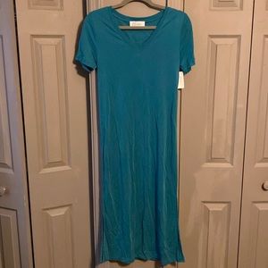 Comfy teal dress